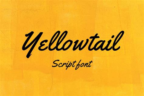 Yellowtail Font